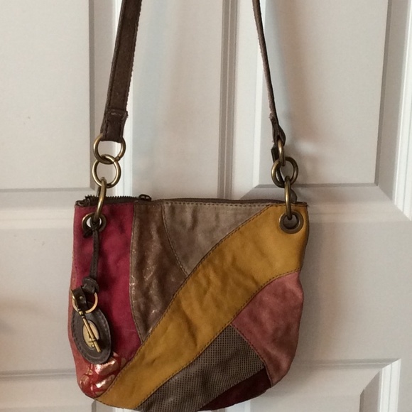 Fossil Patchwork Crossbody Bag - Picture 6 of 6